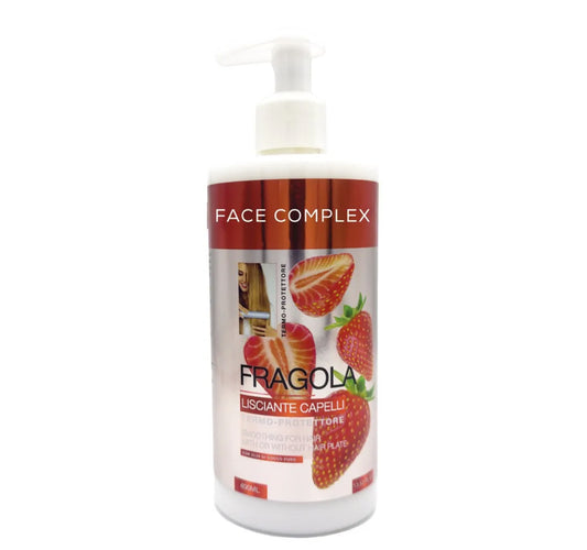 Face Complex latte lisciante termoprotettore FRAGOLA 400ml